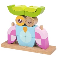 Classic World Puzzle Blocks: Owl Block Set