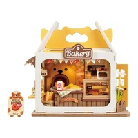 Rolife Wooden Model - DIY Miniature House Teddy's Bread Box
