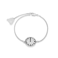 Disney Couture Kingdom - Cinderella - Midnight Dreaming Medallion Bracelet White Gold