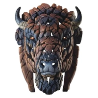 Edge Sculpture - American Bison Bust