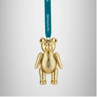 Waterford Golden Teddy Hanging Ornament