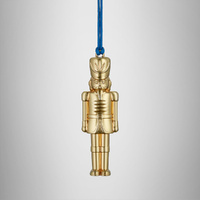Waterford Golden Nutcracker Hanging Ornament