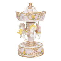 Russell Collection Resin Carousel - Les Artes with Music