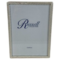 Russell Collection Frame - Silver Rope 5x7in