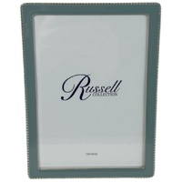 Russell Collection Frame - Dove Grey & Nickel Beaded Frame 5x7in