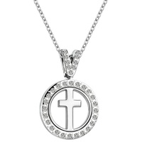 A Gift of Faith - Circle Cross Necklace