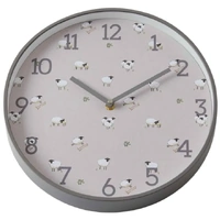 Pilbeam Jiggle & Giggle - Counting Sheep Wall Clock