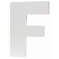 Splosh Large Decorative Letter - F