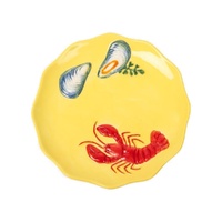 La La Land Beyond Seaview - Stoneware Lobster Plate