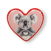 La La Land - I Heart Koala Heart Shape Trinket Tray