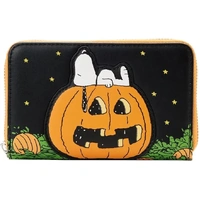 Loungefly Peanuts - Great Pumpkin Snoopy Doghouse Zip Around Wallet