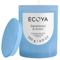 Ecoya Metro Jar Candle - Sandalwood & Amber