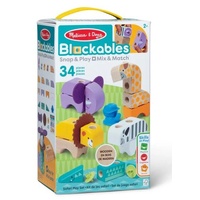 Melissa & Doug - Blockables Safari Play Set