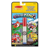 Melissa & Doug On The Go - Colour Blast! - Vehicles