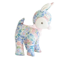 Alimrose Baby Deer Rattle - Lilly Blue