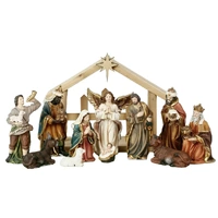Nativity Stable Set - 11 Piece 125mm