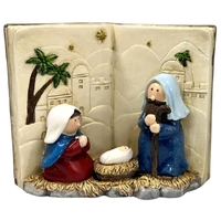 Kids' Holy Family Nativity Book Figurine 12cm