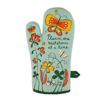 Blue Q Oven Mitt - Please, One Shitstorm At A Time