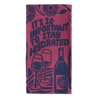 Blue Q Tea Towel - It's So Important To Stay Hydrated