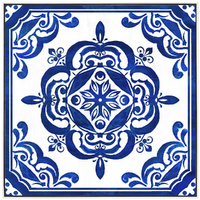 NF Living Wall Art - Tile High Painting 52x52cm