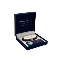 Bramble Bay Collections - Planet Earth Everything That You Are Is Already Enough Gold Charm Bracelet