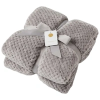 Pilbeam Living - Grey Aria Throw Blanket