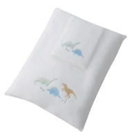 Pilbeam Jiggle & Giggle - Dallying Dino Bath Towel & Face Washer Set