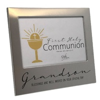 First Holy Communion Photo Frame - Grandson