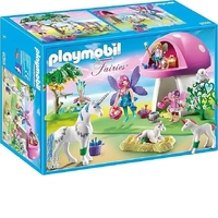 Playmobil Princess Magic - Fairies with Toadstool House