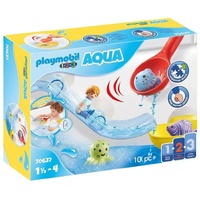 Playmobil 1.2.3 AQUA - Water Slide with Sea Animals