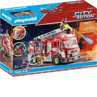 Playmobil City Action - US Fire Truck with Flashing Lights