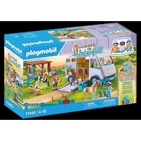 Playmobil Horses of Waterfall - Mobile Horse Riding School