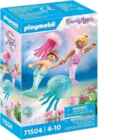 Playmobil Princess Magic - Little Mermaids with Jellyfish