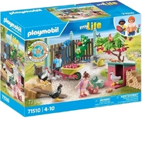 Playmobil My Life - Little Chicken Farm in the Tiny House Garden