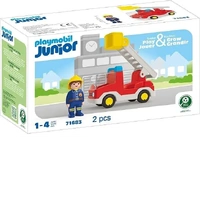 Playmobil JUNIOR - Ladder Unit Fire Truck