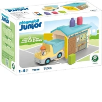 Playmobil JUNIOR - Construction Truck with Garage
