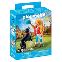 Playmobil My Life - Woman with Mountain Dog