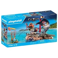 Playmobil Pirates - Pirate Raft with Treasure