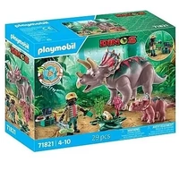 Playmobil Dinos - Triceratops Family