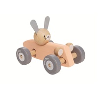 PlanToys Baby Toys - Bunny Racing Car