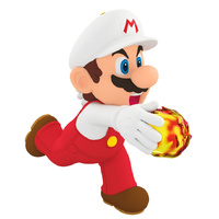 2026 Hallmark Keepsake Ornament - Nintendo Super Mario Powered Up with Mario Fire Mario