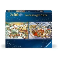 Ravensburger Puzzle 2x500pc - Christmas Collection