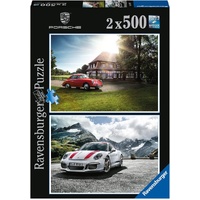 Ravensburger Puzzle 2x500pc - Porsche 356 & Porsche 911