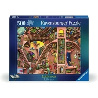 Ravensburger Puzzle 500pc - Ludicrous Library