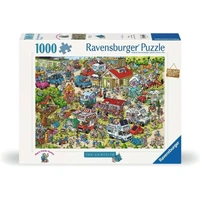 Ravensburger Puzzle 1000pc - Holiday Resort No. 1: The Campsite