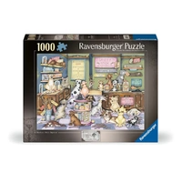 Ravensburger Puzzle 1000pc - Dapper Dogs No. 2: Stanley Stick 'Em