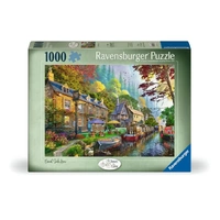 Ravensburger Puzzle 1000pc - Down Lane No. 6: Canal Side Lane
