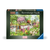 Ravensburger Puzzle 1000pc - Cozy Café No. 4: River Café