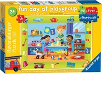 Ravensburger Puzzle 16pc - Fun Day At Playgroup My First Floor Puzzle