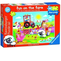 Ravensburger Puzzle 16pc - Fun on the Farm My First Floor Puzzle